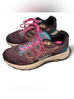 Merrell Moab Flight Trail Running Shoes – Burgundy | Women’s US 7.5